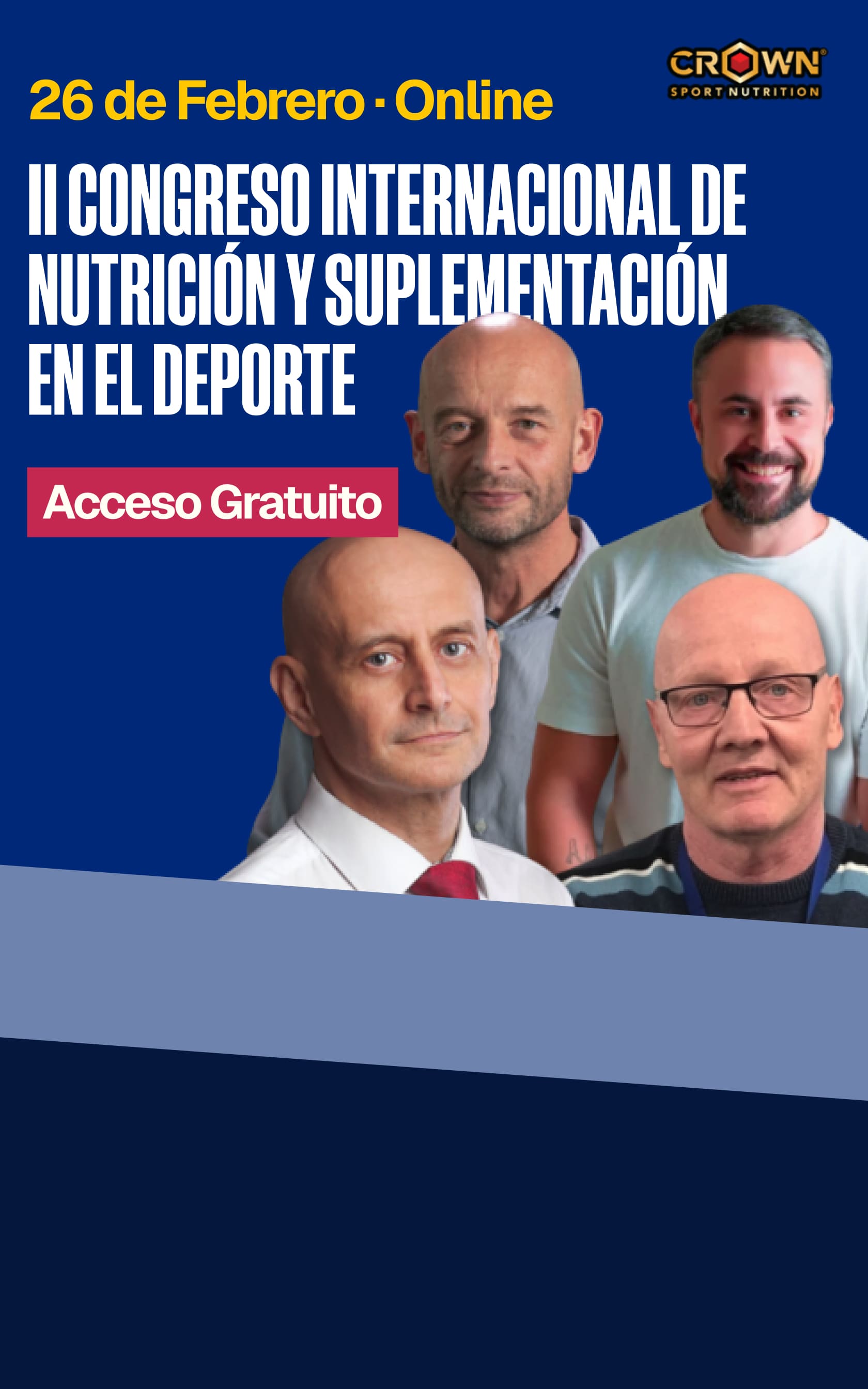 II Congreso Internacional de Nutrición y Suplementación en el Deporte - Curso Gratuito
